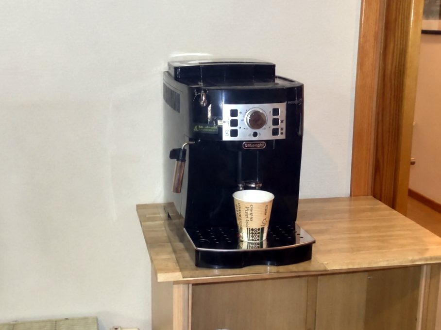 無料のコーヒーマシン